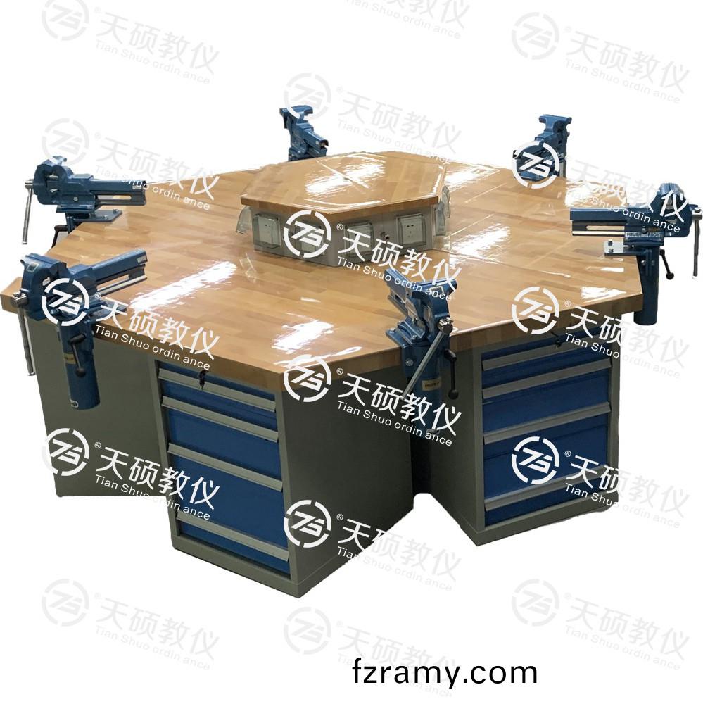 TSBTQG-3型 鉗工(gong)技能實訓平(ping)檯（六角(jiao)六(liu)工(gong)位(wei)）