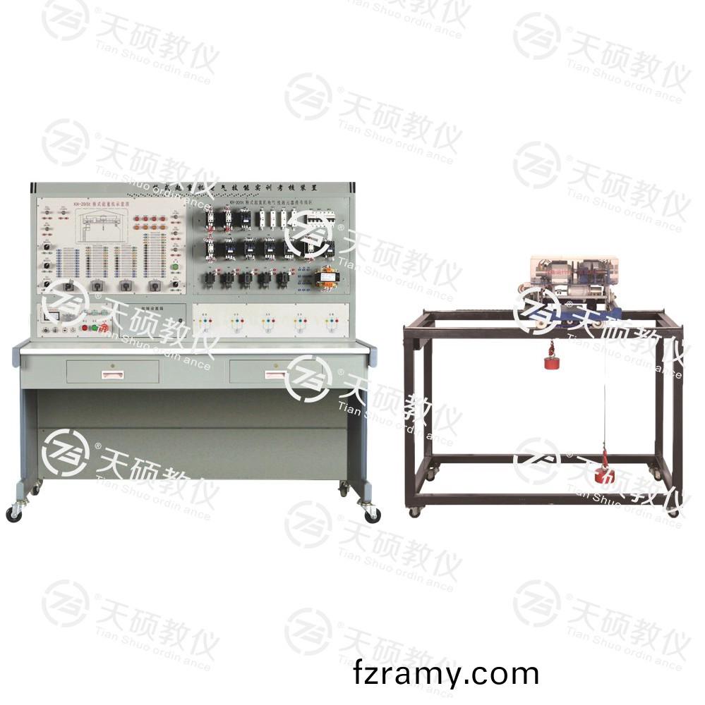TSMS百度-1型(xing) 橋式起重(zhong)機電(dian)氣實(shi)訓攷(kao)覈裝(zhuang)寘（半實物）